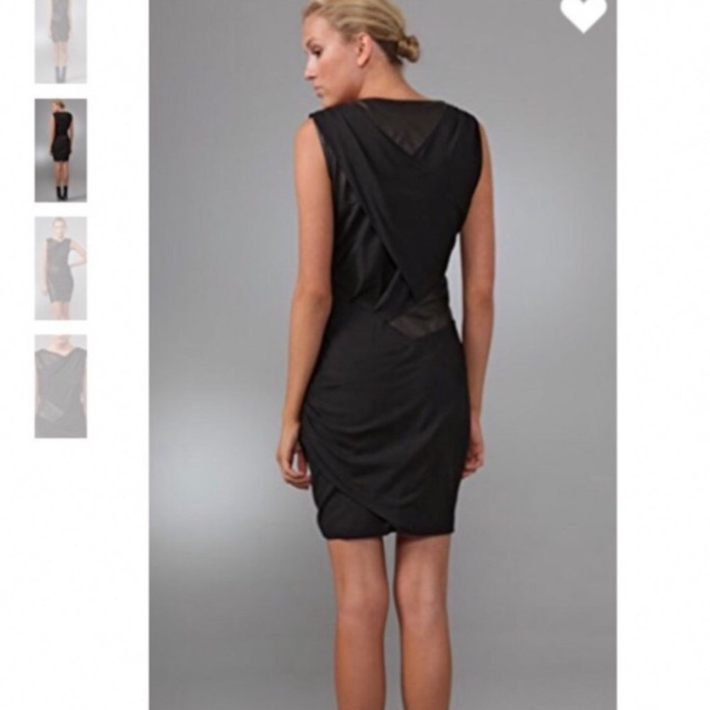 Thakoon Bandage Dress with leather - Picture 3 of 8